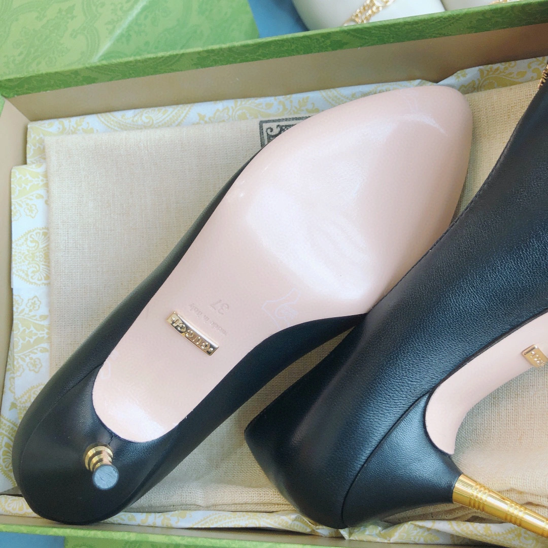 coco-- 674858 C9D00 1000 Heel height7.5cm sheepskin item:B-X00E2140L